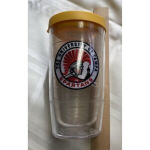 Tervis 16oz University of Tampa Spartans Tumbler Yellow Lid Insulated Cup